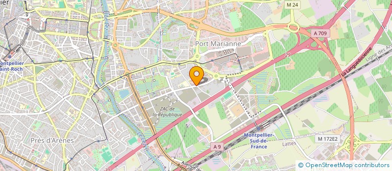 localisation de l'entreprise NAPSE à MONTPELLIER