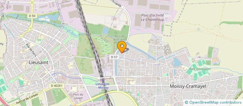 localisation de l'entreprise NAPSYS CONSULTING à MOISSY-CRAMAYEL