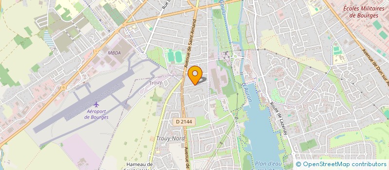 localisation de l'entreprise NAPT  BOURGES