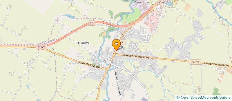 localisation de l'entreprise NAPY  SOUAL