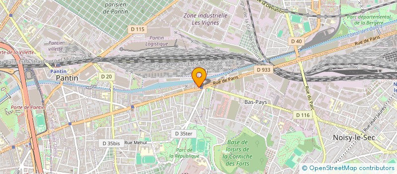 localisation de l'entreprise NAR à BOBIGNY