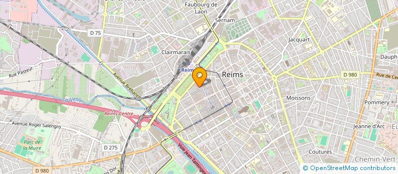 localisation de l'entreprise NARA  REIMS