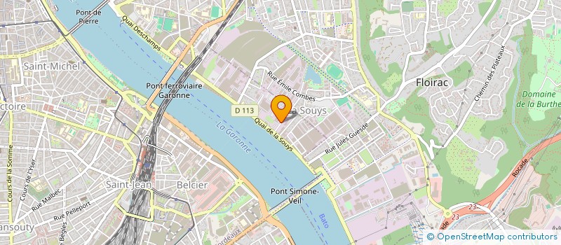 localisation de l'entreprise NARA  BORDEAUX