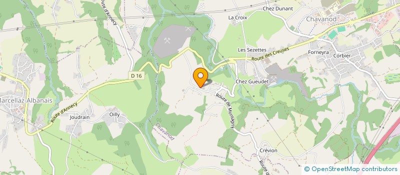 localisation de l'entreprise NARA  CHAVANOD