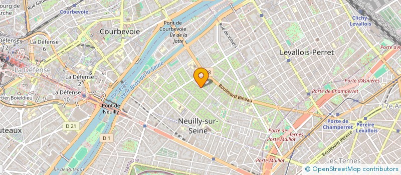 localisation de l'entreprise NARA PARIS à NEUILLY-SUR-SEINE