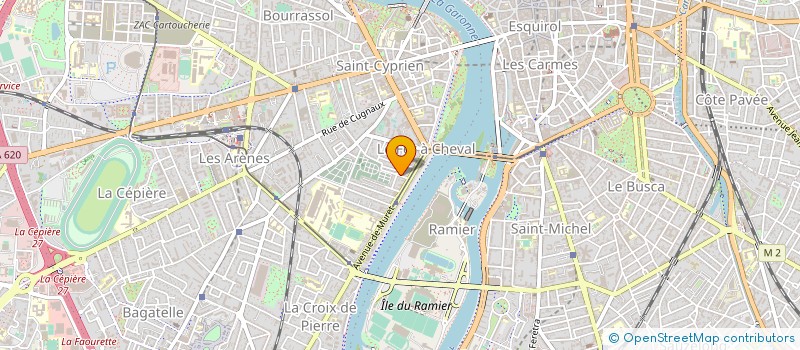 localisation de l'entreprise NARALEI à TOULOUSE