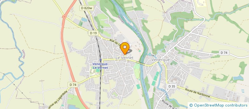 localisation de l'entreprise NARALYS STUDIO  VERNET