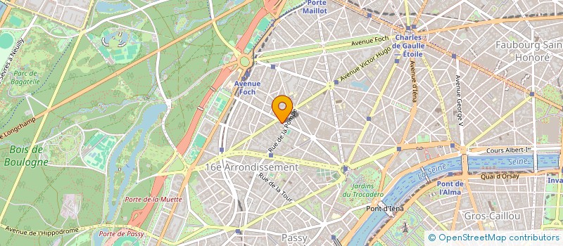 localisation de l'entreprise NARAYA à PARIS