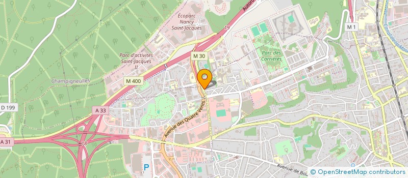 localisation de l'entreprise NARBEY TECHNIMEDIA  NANCY