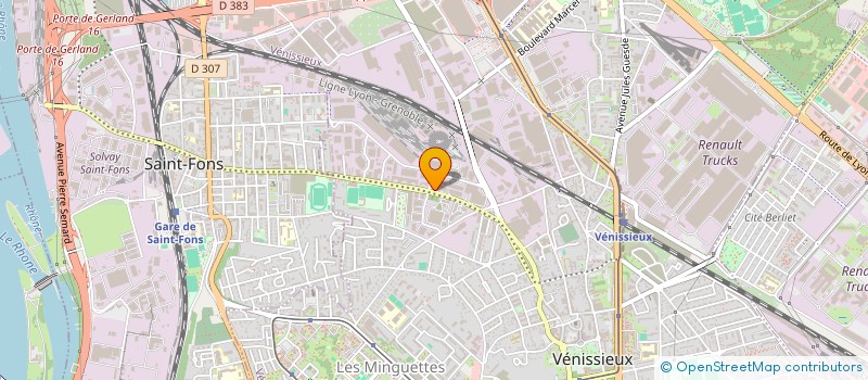 localisation de l'entreprise NARBONN'OR  VENISSIEUX