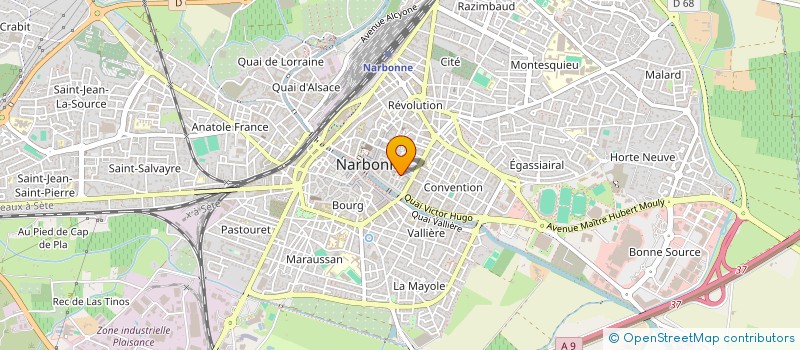 localisation de l'entreprise NARBONNE BIEN ETRE à NARBONNE