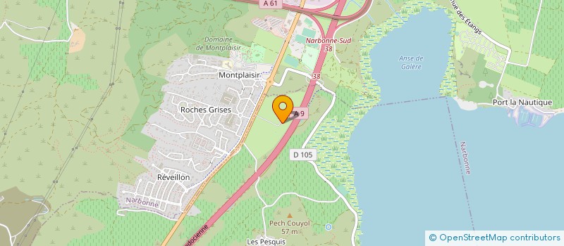 localisation de l'entreprise NARBONNE ELAGAGE  BAGES