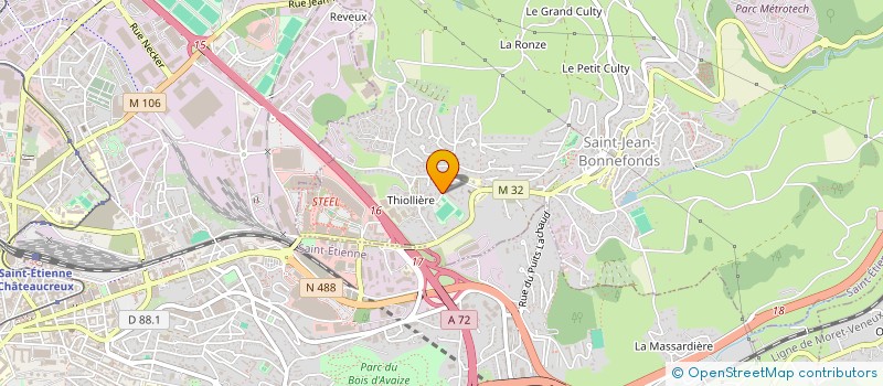 localisation de l'entreprise NARCE DMC  SAINT-JEAN-BONNEFONDS