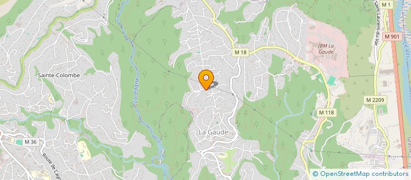 localisation de l'entreprise NARCI NET  LA GAUDE