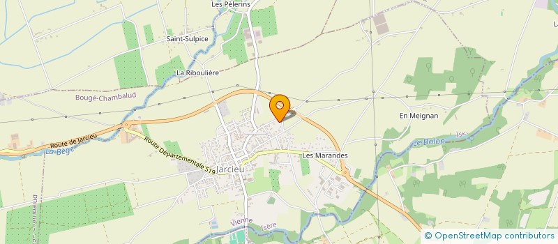 localisation de l'entreprise NARCIS  JARCIEU