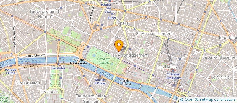 localisation de l'entreprise NARCIS  PARIS