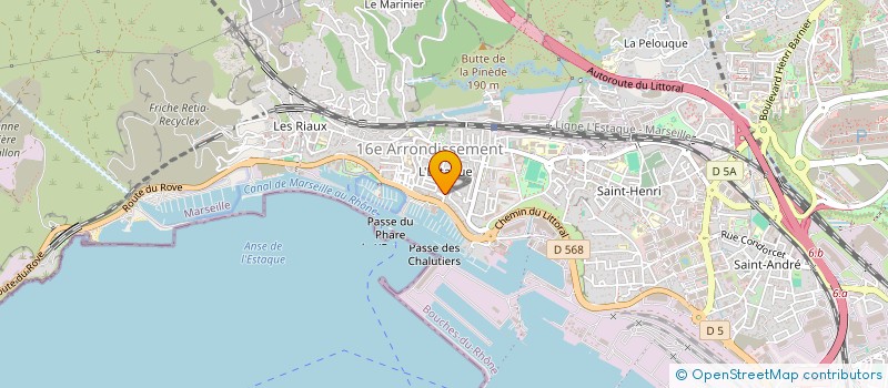 localisation de l'entreprise NARCISSE à MARSEILLE