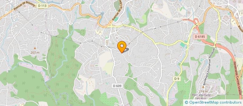 localisation de l'entreprise NARCISSE à GRASSE