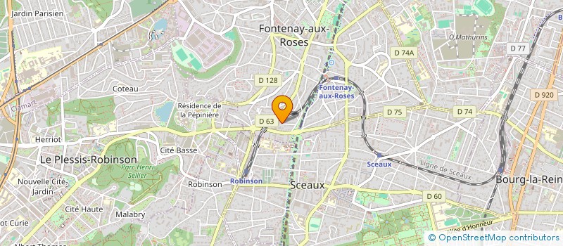 localisation de l'entreprise NARCISSE à FONTENAY-AUX-ROSES