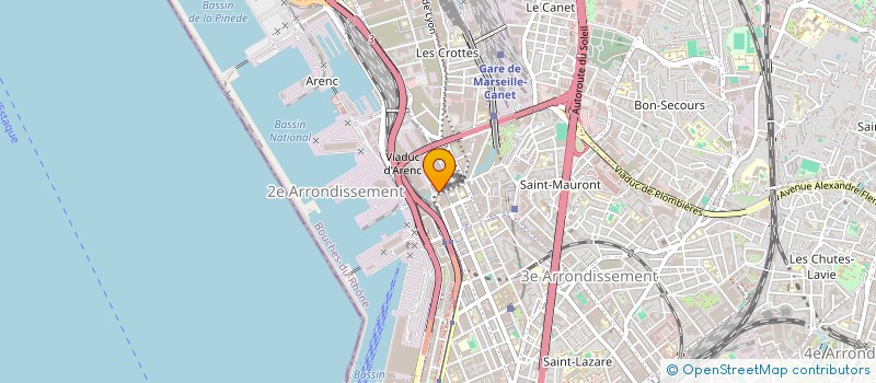 localisation de l'entreprise NARCISSE LNG SHIPPING à MARSEILLE