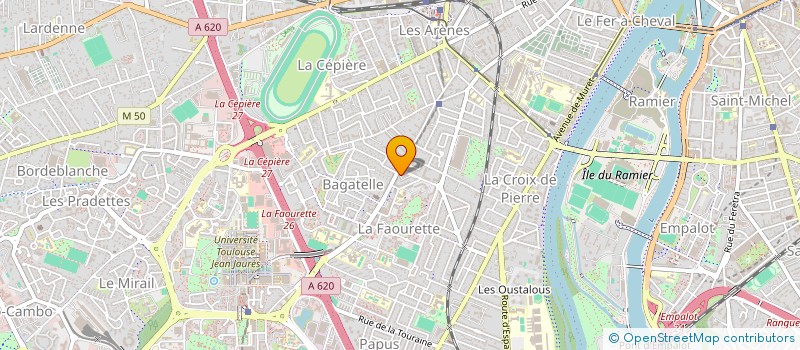 localisation de l'entreprise NARCISSES à TOULOUSE
