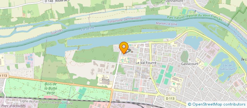 localisation de l'entreprise NARCISSES JARDINS ILE DE FRANCE  MANTES-LA-JOLIE