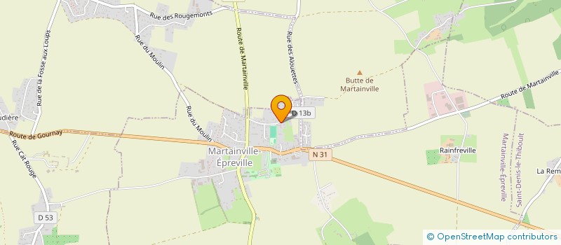 localisation de l'entreprise NARCO  MARTAINVILLE-EPREVILLE