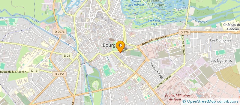 localisation de l'entreprise NARCY  BOURGES