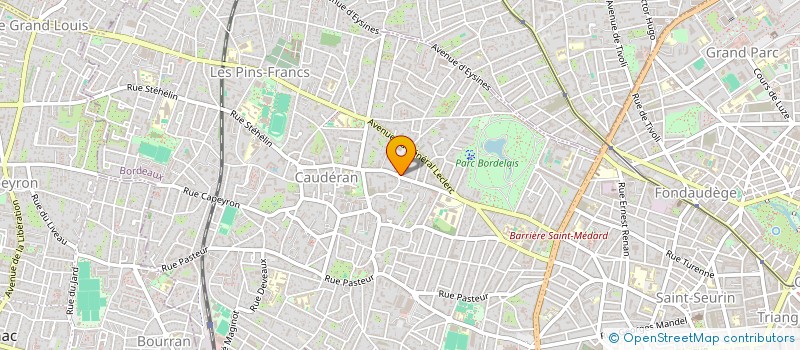 localisation de l'entreprise NARCY  BORDEAUX