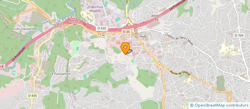 localisation de l'entreprise NARD RACING à ANTIBES