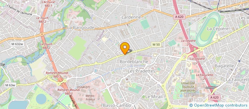 localisation de l'entreprise NARDARI à TOULOUSE