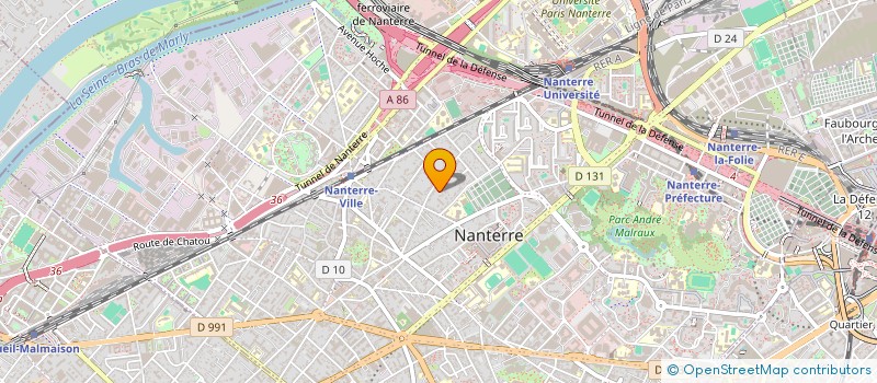 localisation de l'entreprise NARDIS  NANTERRE