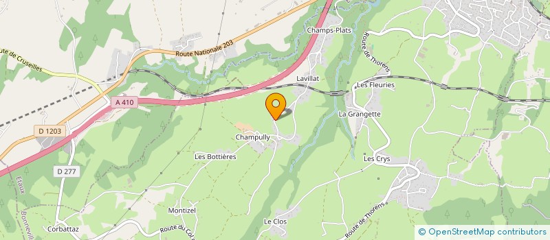 localisation de l'entreprise NARDO à LA ROCHE-SUR-FORON