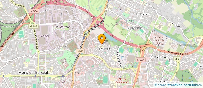 localisation de l'entreprise NARDO LOCATION  VILLENEUVE-D'ASCQ