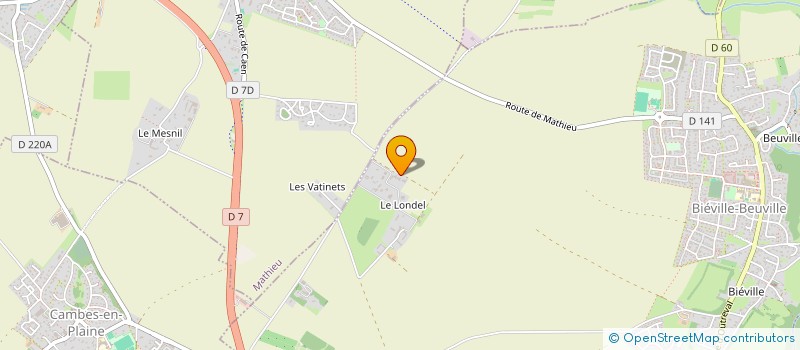 localisation de l'entreprise NARE INVEST  BIEVILLE-BEUVILLE