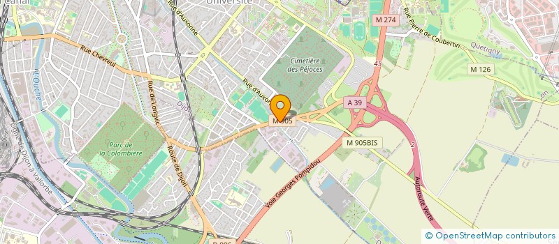 localisation de l'entreprise NAREJO à DIJON
