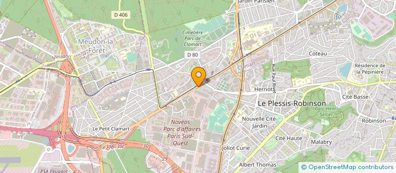 localisation de l'entreprise NAREK à CLAMART