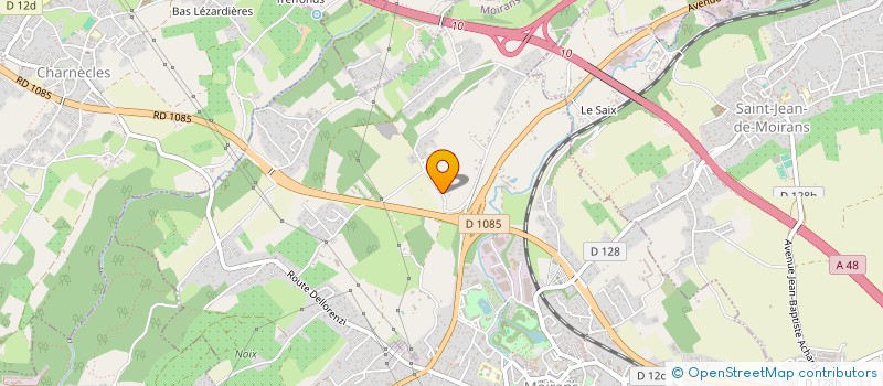 localisation de l'entreprise NAREMA à MOIRANS