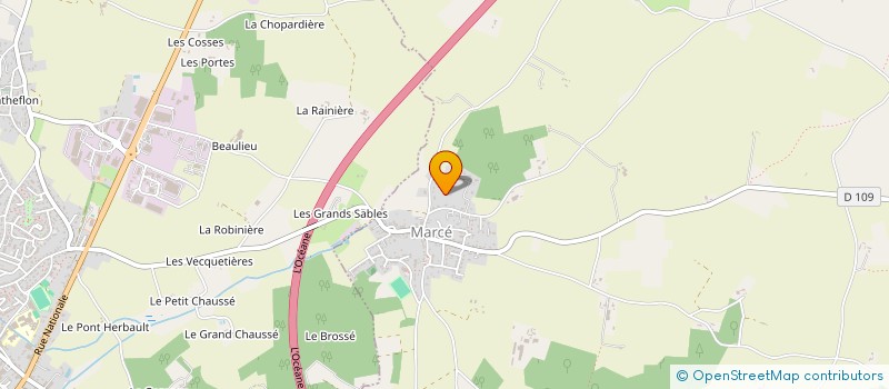 localisation de l'entreprise NAREMI  SAINT-JACUT-LES-PINS