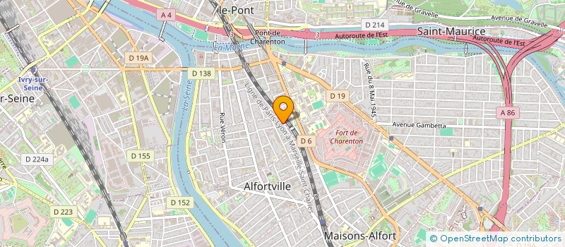 localisation de l'entreprise NARFLO à ALFORTVILLE