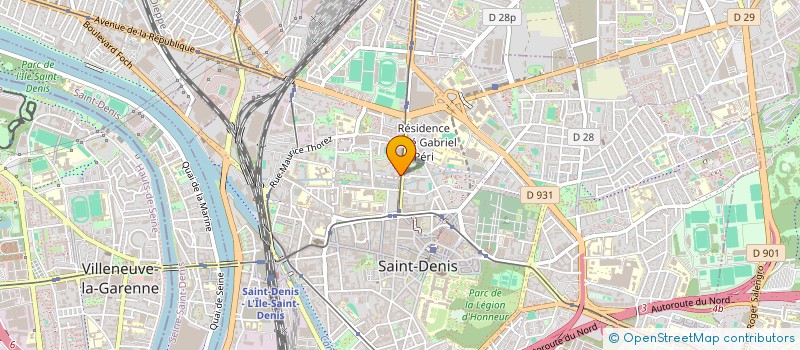localisation de l'entreprise NARGUI FIVE à SAINT-DENIS