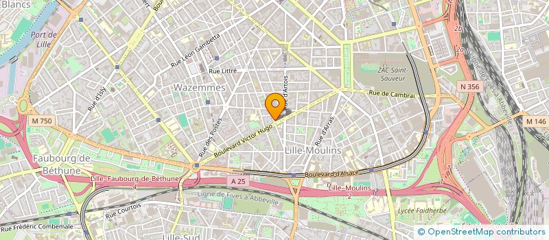 localisation de l'entreprise NARGUI'GIRL à LILLE