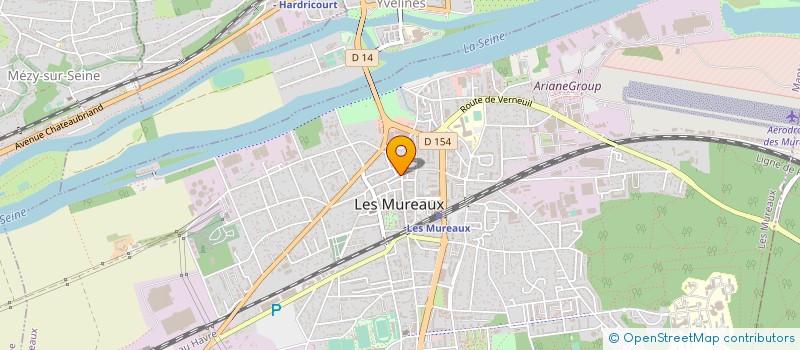 localisation de l'entreprise NARGUI'STORE S.A.S.U à LES MUREAUX