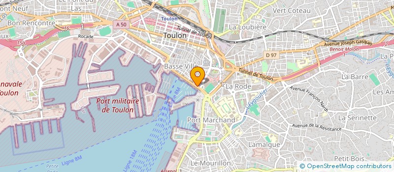 localisation de l'entreprise NARGUIKSAR à TOULON