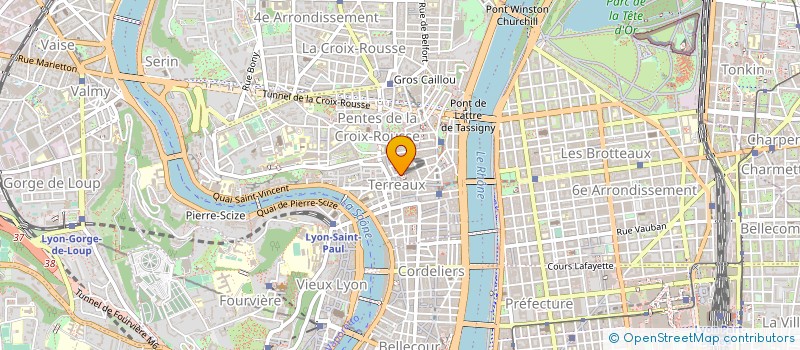 localisation de l'entreprise NARGUIL'AIR à LYON