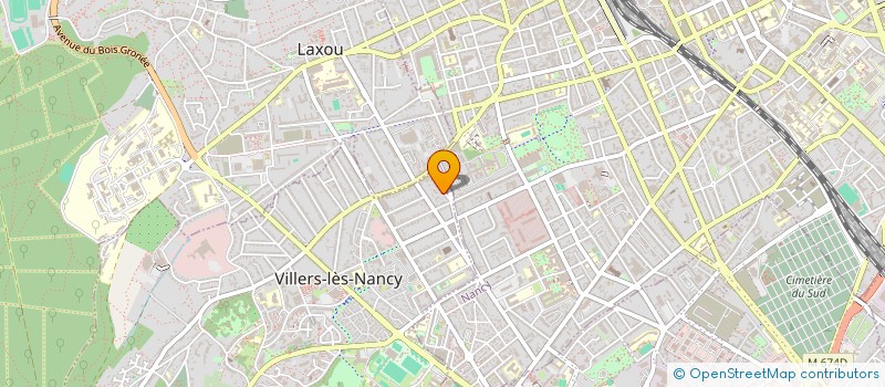 localisation de l'entreprise NARINOJO IMMO à VILLERS-LES-NANCY