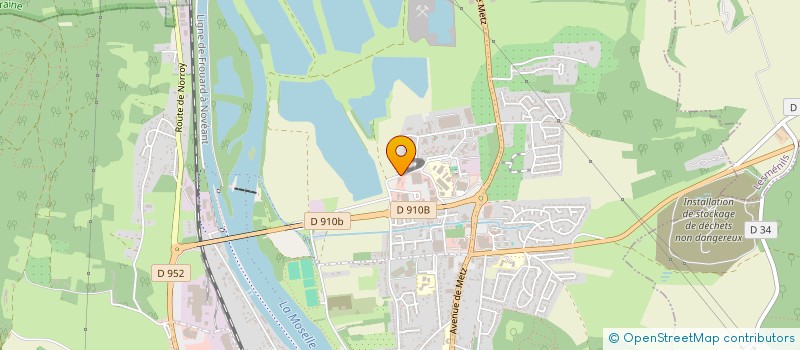 localisation de l'entreprise NARIO  PONT-A-MOUSSON