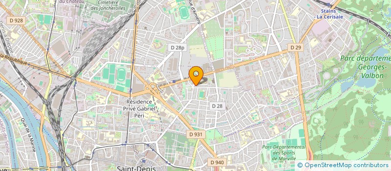 localisation de l'entreprise NARJES DRIVE  SAINT-DENIS