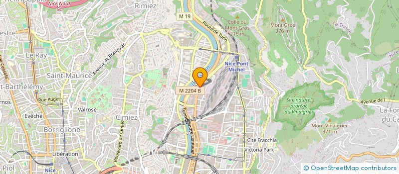 localisation de l'entreprise NARJISS à NICE