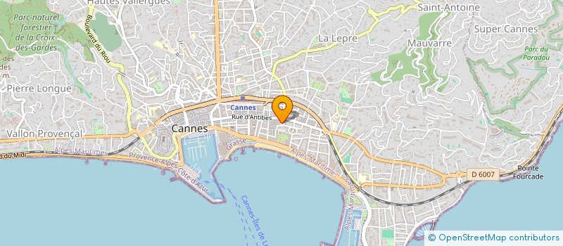 localisation de l'entreprise NARO'S  CANNES